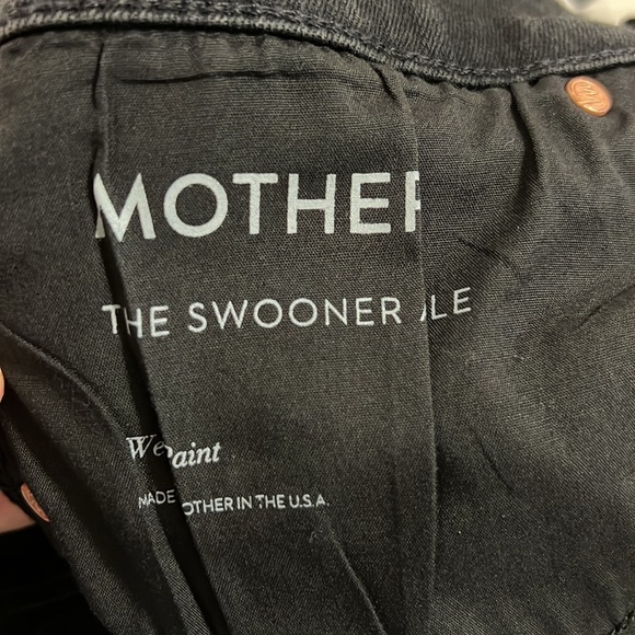 Mother The Swooner Ankle In Wet Paint Jeans - Picture 6 of 10